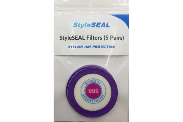 styleseal air mask filter pack 99s