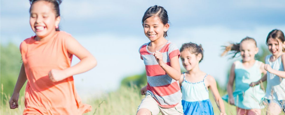 children enjoying clean air - styleseal air filter mask