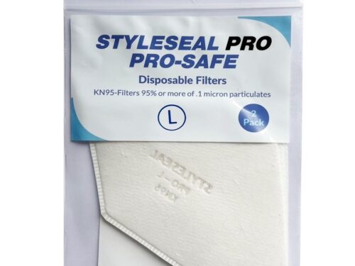 pro safe kn95 mask filters 2-pack