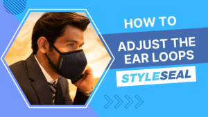 how to adjust ear loops styleseal pro mask