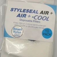 AIR+ COOL mask filters 10-pack valve-ready