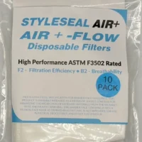 AIR+ FLOW mask filters 10-pack