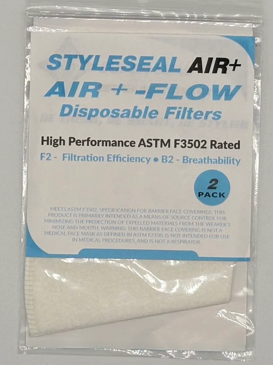 AIR+ flow filters 2-pack