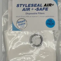 AIR+ SAFE mask filters 10-pack valve-ready